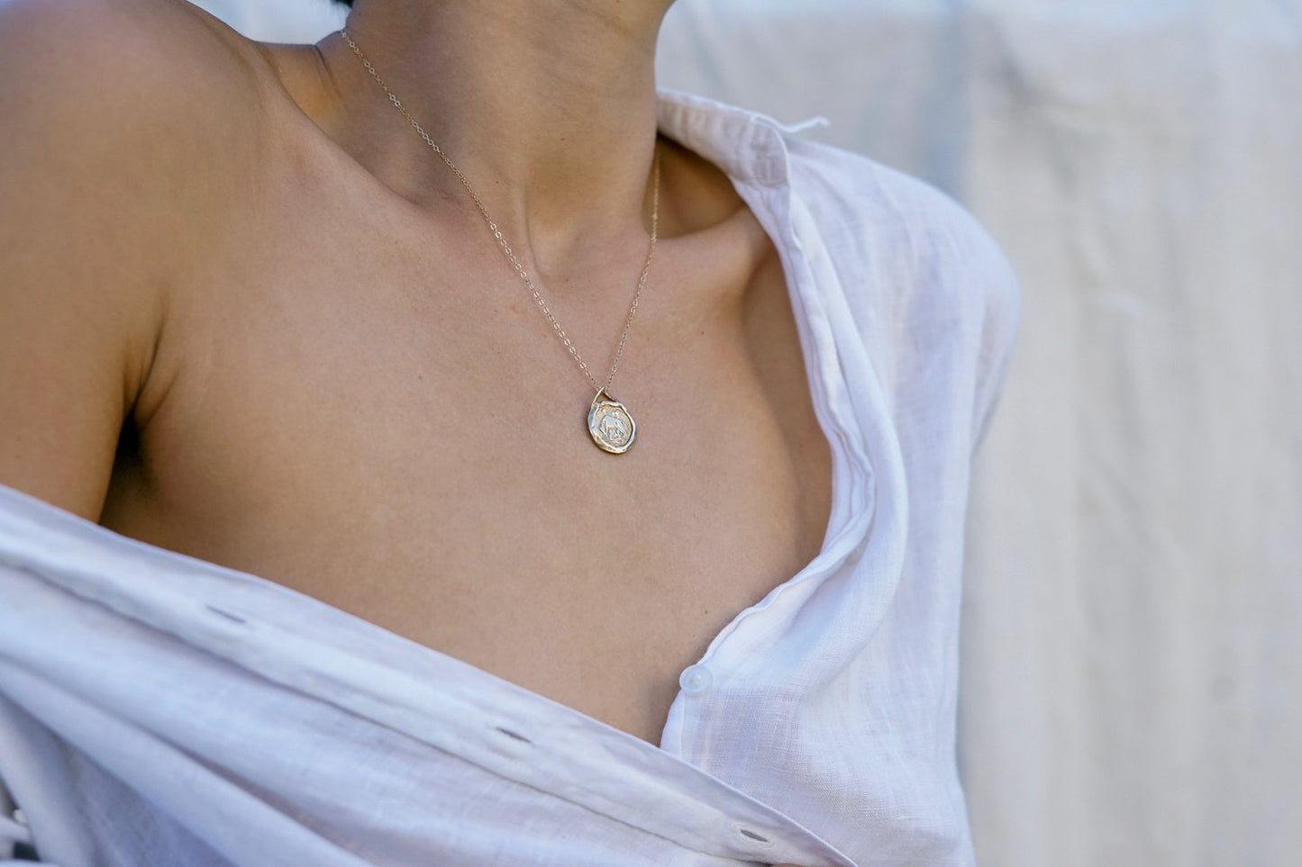 ROMA COIN NECKLACE